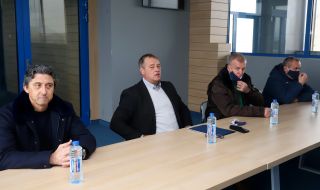 Важна среща за бъдещето на Левски е имало на "Герена"