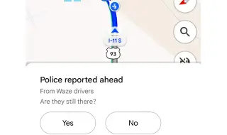 Благодарение на Waze, навигацията Google Maps вече информира и за полицаи на пътя