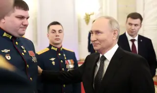 Моментът, в който Путин обяви голямата новина
