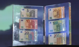 Главният касиер на БНБ каза как да разпознаем истинските евробанкноти