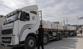 Израел проверява доставената хуманитарна помощ