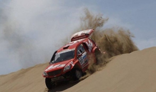 Ал-Атиях отново начело на Рали Дакар