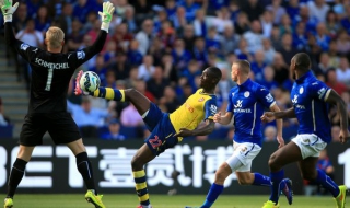 Арсенал с издънка срещу новак