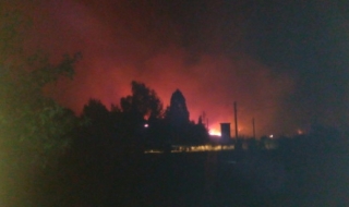 170 души евакуирани заради пожар