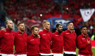 Френската федерация отнесе глоба заради объркания химн на Албания