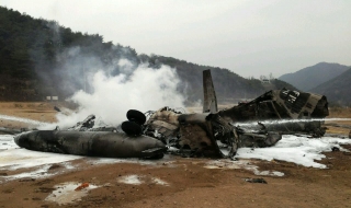 Американски хеликоптер се разби близо до Северна Корея