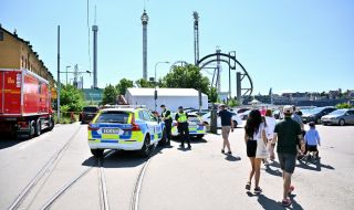 Един загинал при инцидент с влакче в Швеция