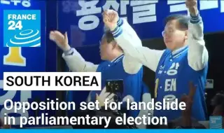 Опозицията печели парламентарните избори  Южна Корея