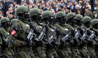 Колона военни от Сърбия тръгна към Косово