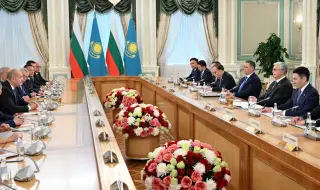 Президентите на Казахстан и България проведоха преговори в разширен формат