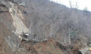 Свлачища изяждат България