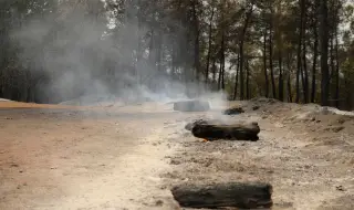 Пет горски пожара за денонощие в Албания, три остават активни