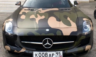 Mercedes-Benz SLS AMG за престолонаследника на Чечня