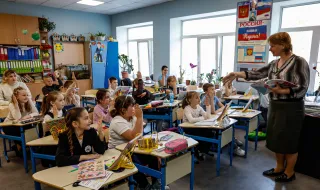 Russia plans state-controlled television in schools in occupied Ukraine and accelerates population integration