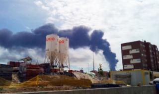 Огнен ад край Мадрид (ВИДЕО+СНИМКИ)