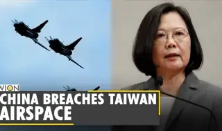 46 китайски военни самолети навлязоха във въздушното пространство на Тайван