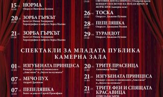 Софийската опера очаква всички в новия творчески сезон 2023/24