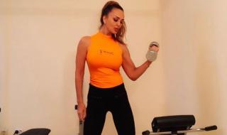 Глория шашна със СНИМКИ от дома си