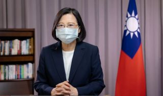 Президентът на Тайван заяви, че правителството е твърдо решено да защитава свободата и демокрацията на страната