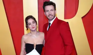 Крис Еванс тихомълком стана баща за пръв път