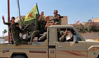 Кюрдски бойци се изтеглиха от Манбидж