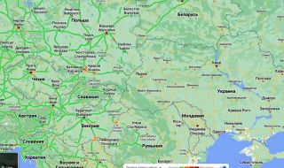 Google Maps деактивира данните за трафика в Украйна 