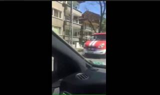Кабел едва не уби хора в Пловдив (ВИДЕО)