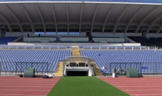 Ударният ремонт на стадион „В. Левски” е успешен