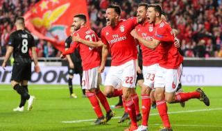 Бенфика и Айнтрахт спретнаха зрелище