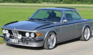BMW 3.0 CS E9 от 70-те години възкръсна с атмосферен V8 мотор