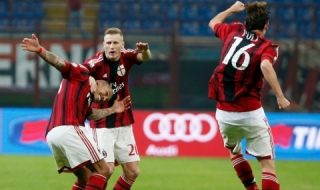 Милан излезе втори след драматичен обрат