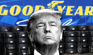 Тръмп призова да не се купуват гуми Goodyear