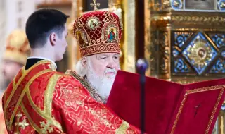 Патриарх Кирил не успя да прочете проповедта след литургията 