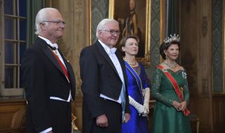 Германският държавен глава на посещение в Швеция
