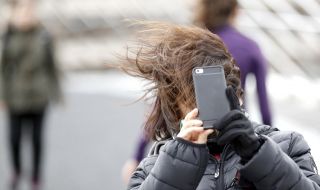 Над 120 км/ч стига скоростта на вятъра в Сливенско