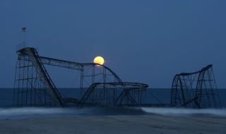 Океанът поглъща Ню Джърси