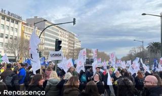 Хиляди преподаватели излязоха на протест в Лисабон