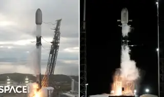 Космически рекорд: SpaceX изстреля две ракети за 38 минути