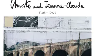 Нова изложба разкрива невиждани досега произведения на Кристо и Жан-Клод