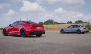 BMW M3 срещу Audi RS5 – кой е по-бърз? (ВИДЕО)