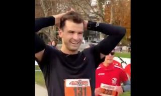 Гришо пробяга 10-километров маратон във Франция (ВИДЕО)