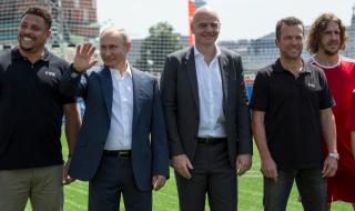Путин възхитен от руските национали