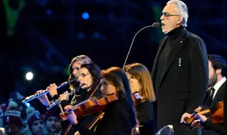 Андреа Бочели с незабравимо изпълнение на „Nessun Dorma“ на откриването на Зимните олимпийски игри Милано - Кортина 2026