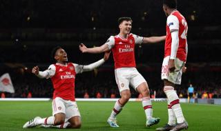 Арсенал се развихри в Лига Европа