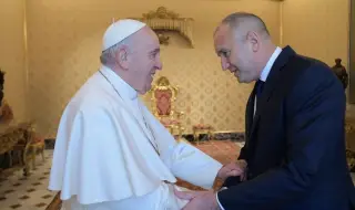 Президентът Румен Радев ще бъде приет от папа Франциск