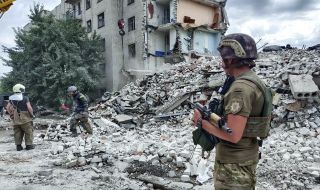 Руските сили удариха общежитие на учебно заведение в Часов Яр