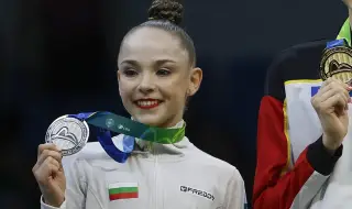 Стилияна Николова донесе сребро на България от Световното по художествена гимнастика