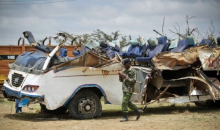 Зверска автобусна катастрофа уби 41 души в Кения