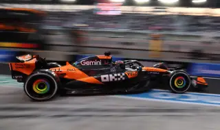 Оскар Пиастри завоюва първа позиция за спринта в Катар