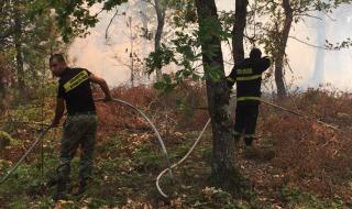 Два големи пожара в Старозагорско